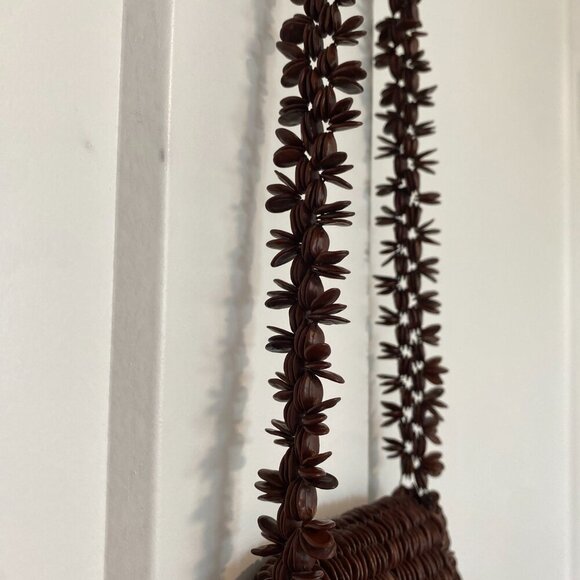 Mini Koa Seed Pod Purse Hawaiian Polynesian‎ Vintage - Picture 4 of 7